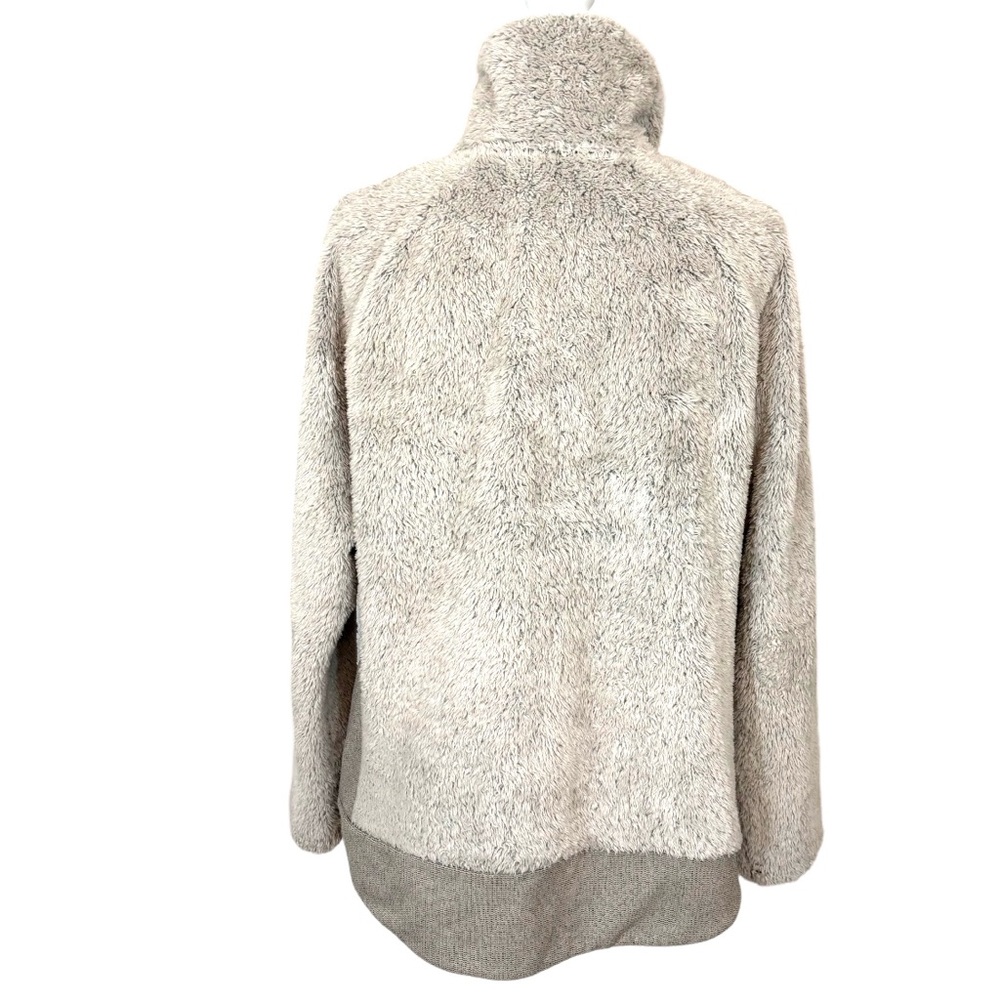 The North Face Osito 2 Women’s Lt Gray Full-Zip Soft Plush Fleece Jacket Size XL - Picture 4 of 8